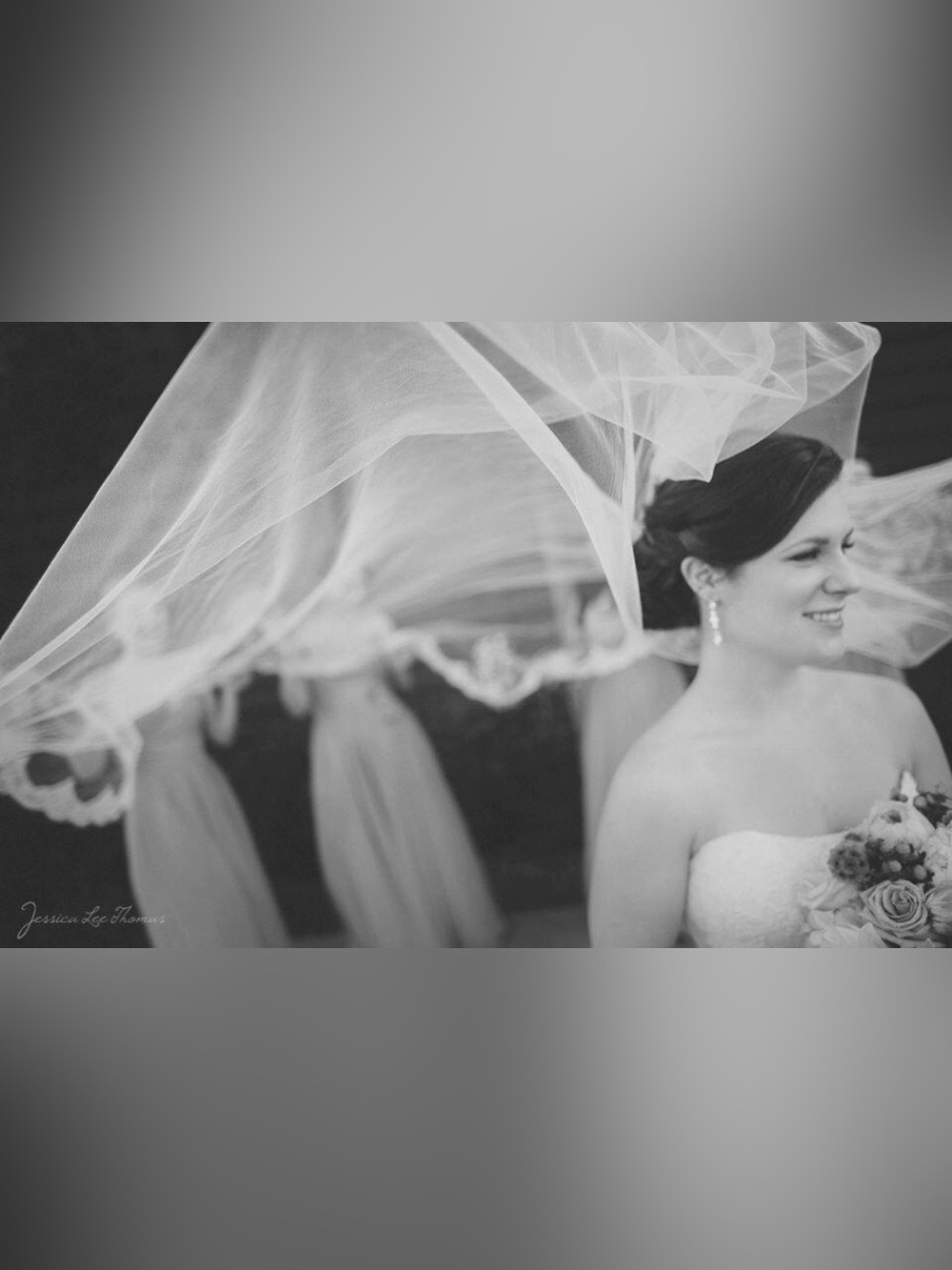 90” Single Tier Chapel Veil | 54” Wide | Ivory Bridal Illusion Tulle